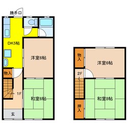 青木住宅の物件間取画像